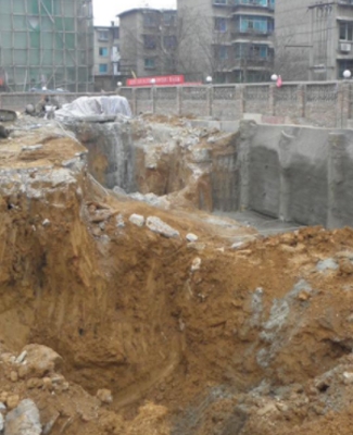 绵阳承平精品仓储服务基地1、2、3楼桩基开挖工程